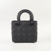 Christian Dior ABC Lady Dior Small Matte Black